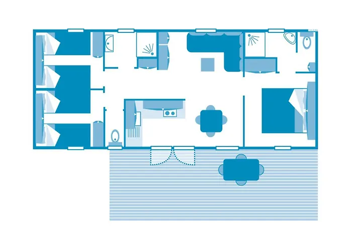 6p 3bdrms Aircon * Saint-Crépin-et-Carlucet